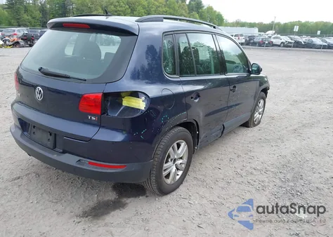 2016 Volkswagen Tiguan S from USA, damaged, VIN WVGBV7AX7GW581305